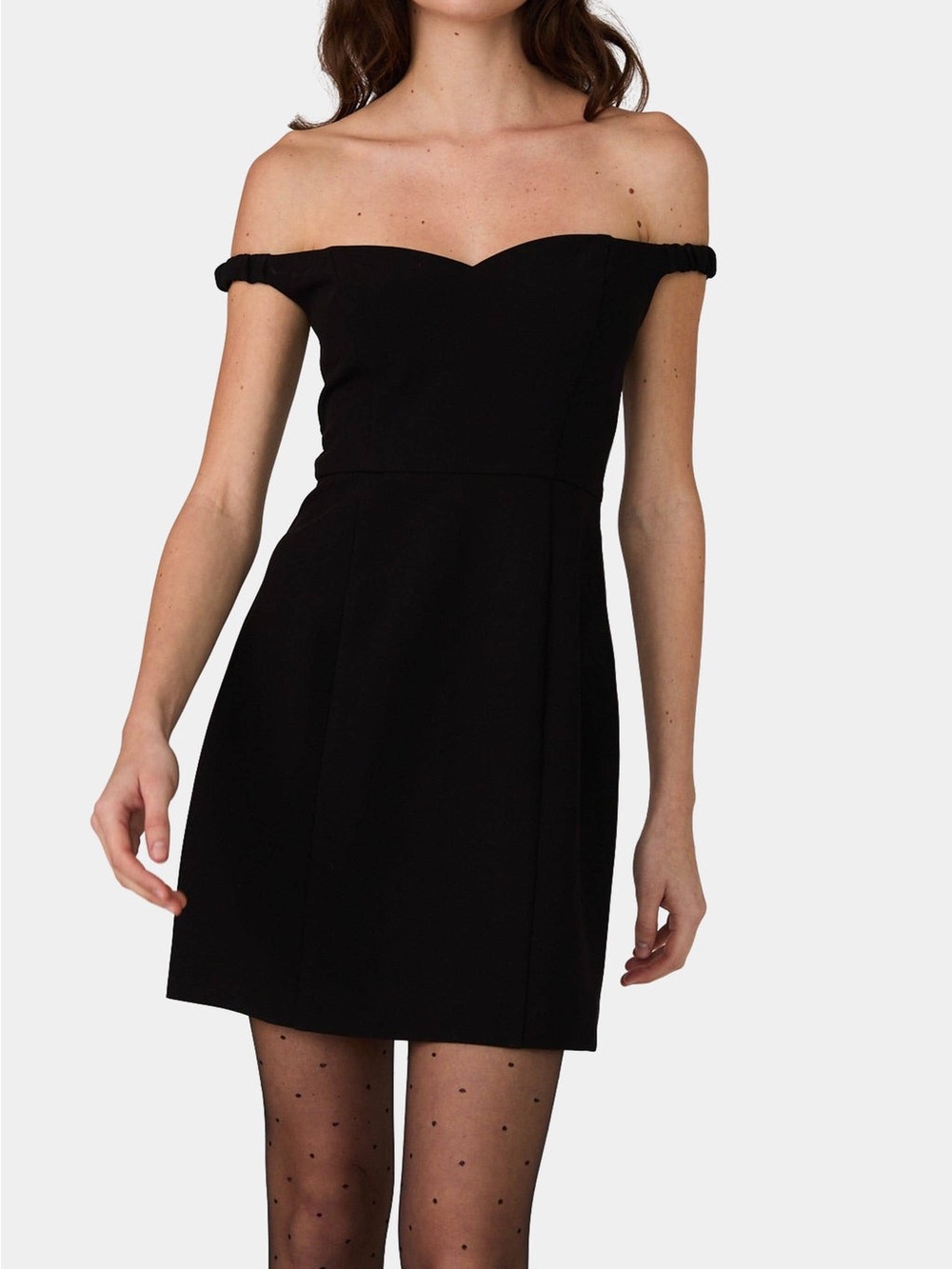 Azra Twill Sweet Heart Mini Dress
